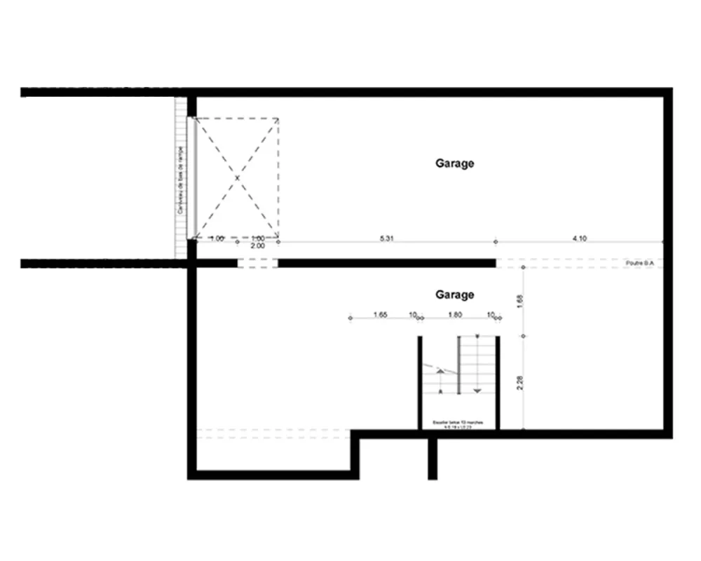 Image du modèle de maison AP-Masson-pour-velux_SAOUS-SOL sans cotes