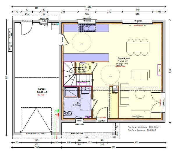 Image du modèle de maison INT 1