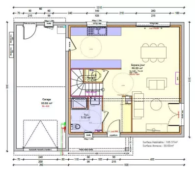 Image du modèle de maison INT 1