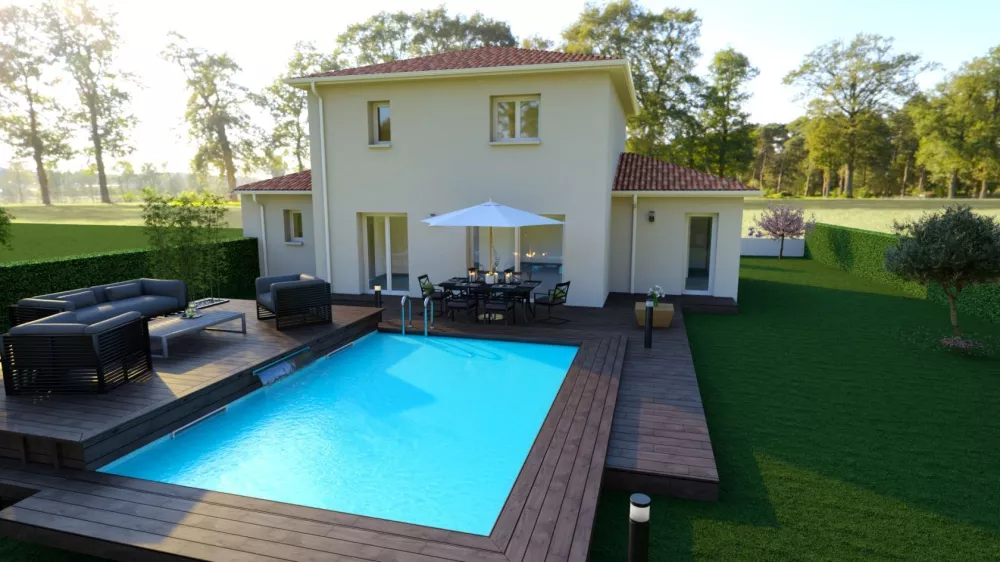 Image du modèle de maison ORCHID2E TERRASSE PMISCINE