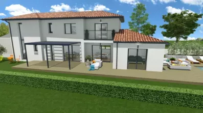 Image du modèle de maison orchidée longue 2