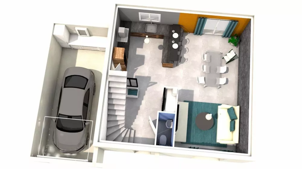 Image du modèle de maison 3421-4