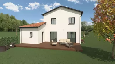 Image du modèle de maison acacia suite derrière garage