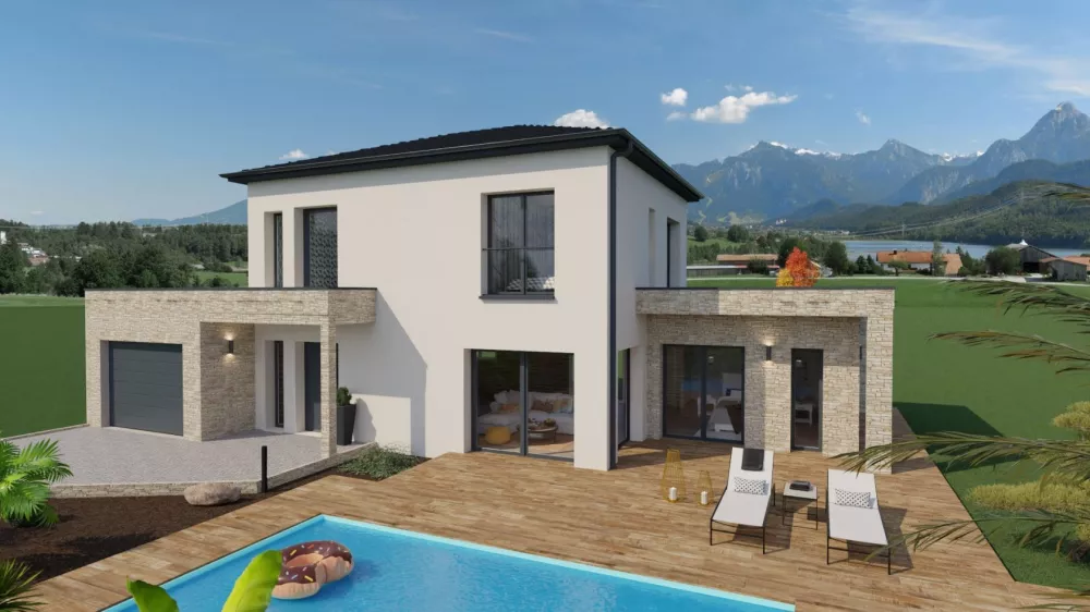 Image du modèle de maison reglisse pub parement