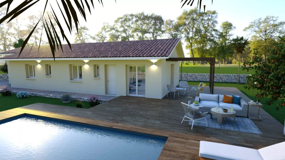 Image du modèle de maison LOTUS doite