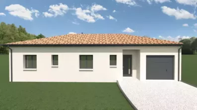 Image du modèle de maison PP en L entrée soft
