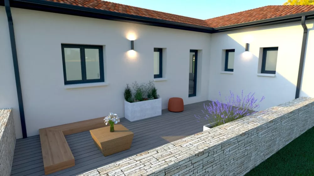 Image du modèle de maison PP patio