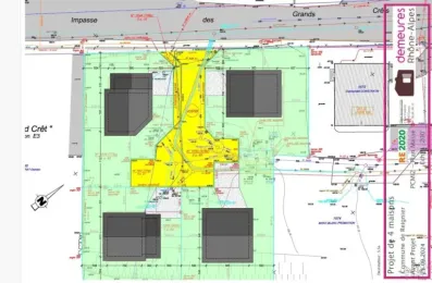 Image du modèle de maison photo plan masse