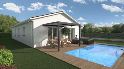 Image du modèle de maison A PLEIN PIED 80 +21
