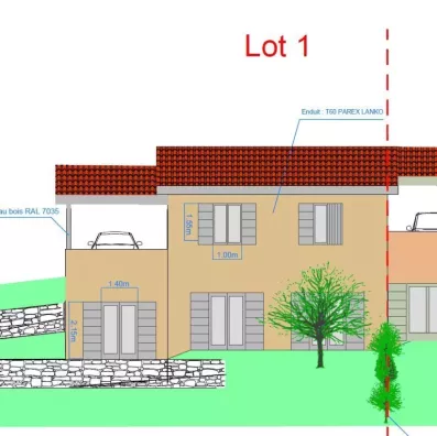 Image du modèle de maison lot 1