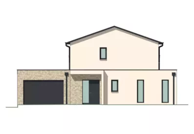 Image du modèle de maison Façade 1