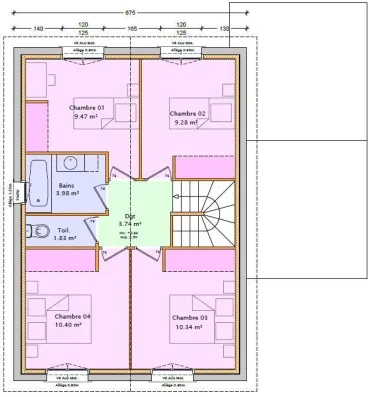 Image du modèle de maison ACACIA 1 ETAGE