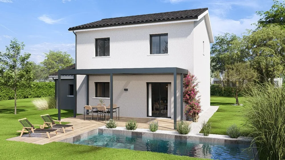 Image du modèle de maison ACACIA-Arrière (4)