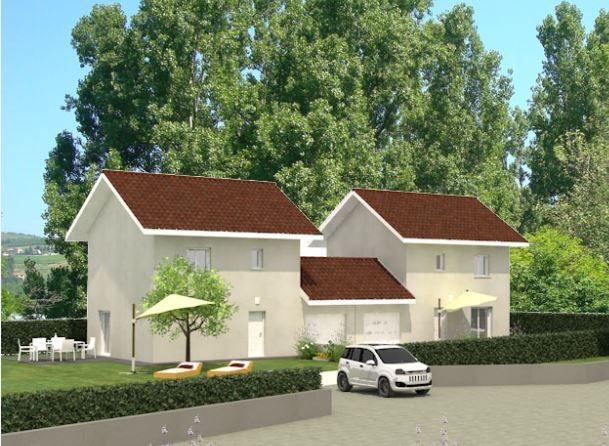 Image du modèle de maison visuel x 2