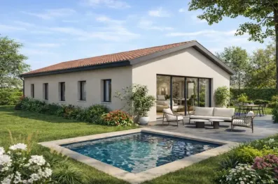 Image du modèle de maison lotus acces arrirer terrasse