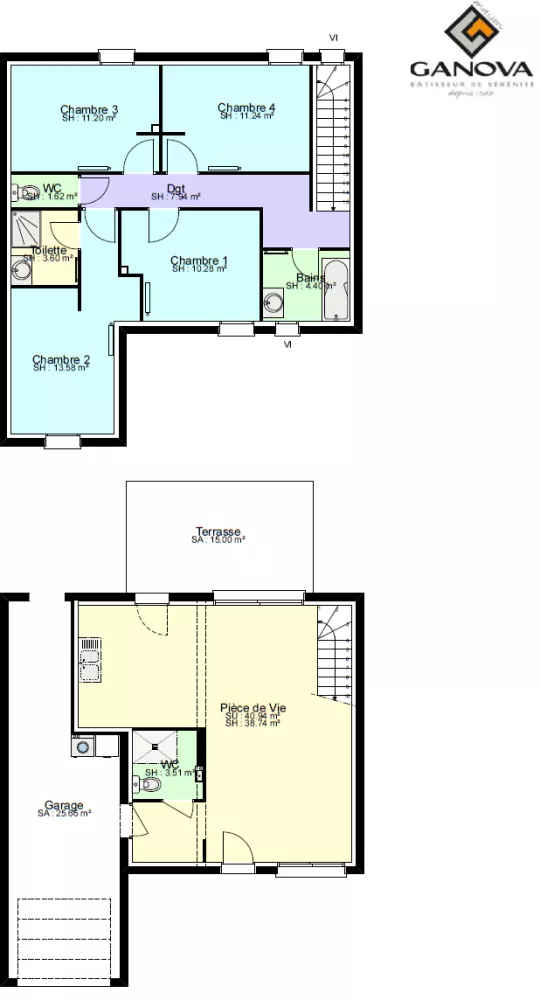 Image du modèle de maison AP lot 5