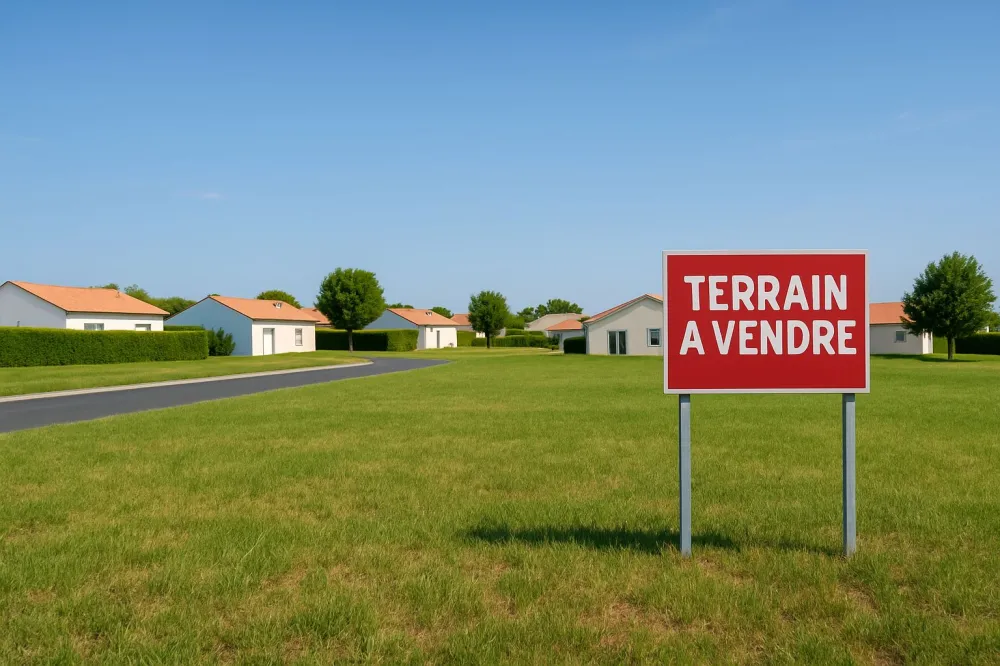 Image du terrain Terrain à bâtir de 380 m² à PREIGNAC (33)