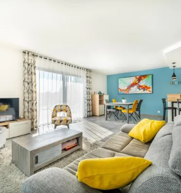 Image du modèle de maison salon interieur
