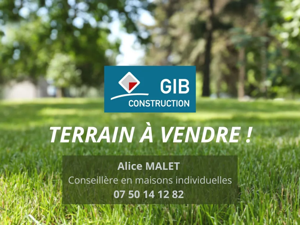 Image du terrain Terrain à bâtir de 446 m² à PORTETS (33)