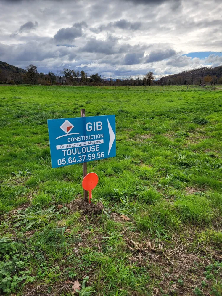 Image du terrain Terrain à bâtir de 500 m² à AVIGNONET-LAURAGAIS (31)