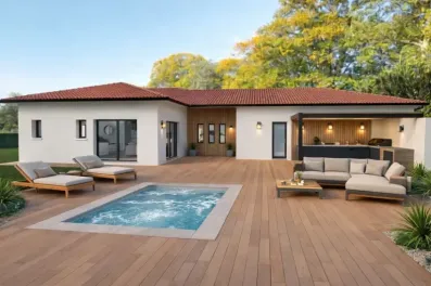 Image du modèle de maison lapierre arriere