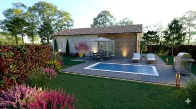 Image du modèle de maison rectangle 90 gemini