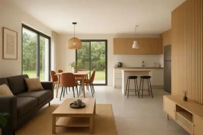 Image du modèle de maison rectangle sans garage
