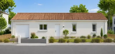 Image du modèle de maison dble mitoyenneté 
