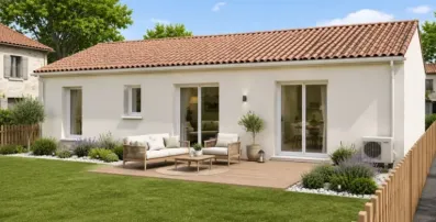 Image du modèle de maison dle mitoyenneté arrière