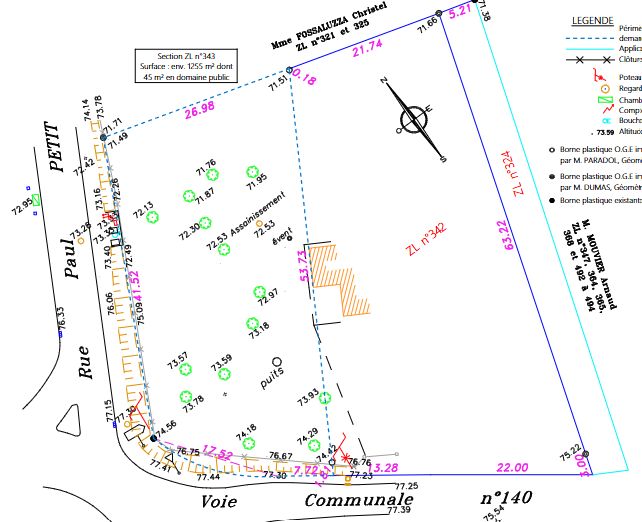 Image du terrain Terrain à bâtir de 628 m² à SAINT-SAVIN (33)