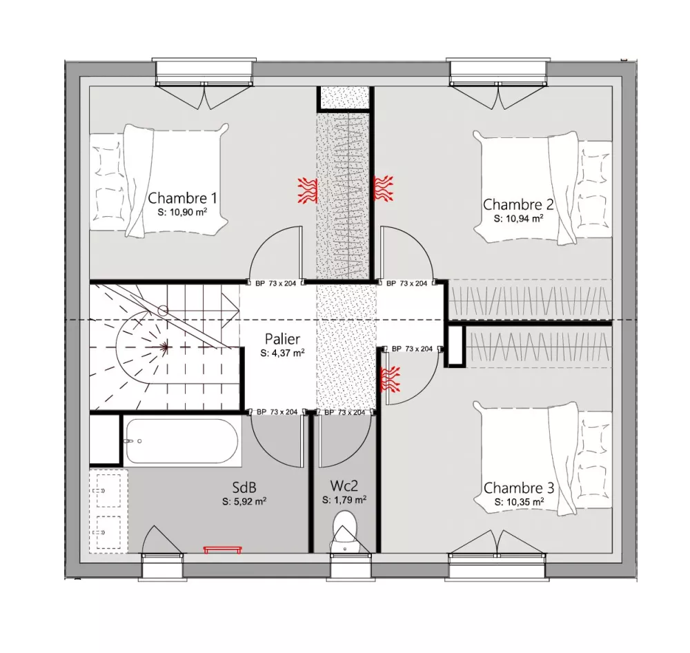 Image du modèle de maison ADOUR-ETG