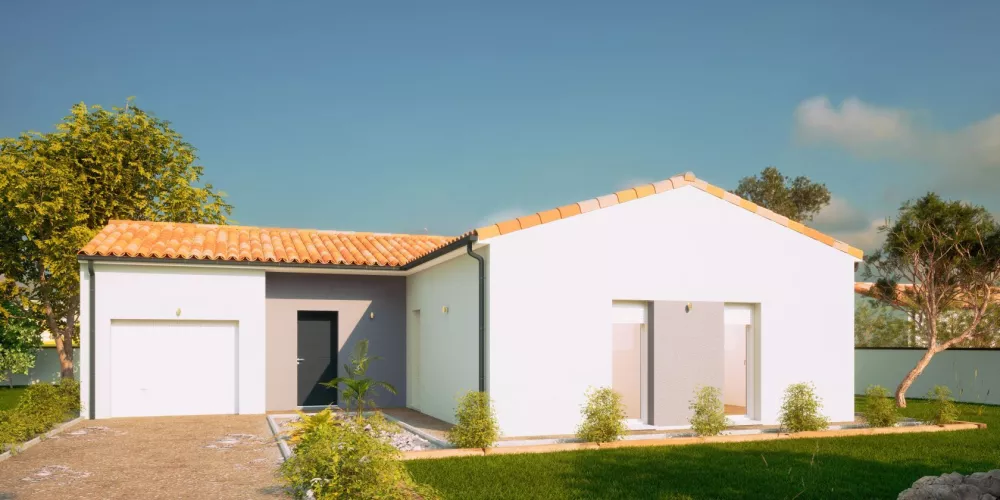 Image du modèle de maison AMBRE 4 CH. 97.22 m² TRADI