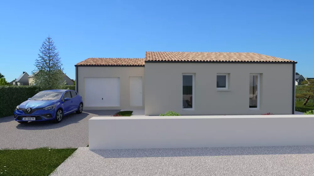 Image du modèle de maison VISUEL FACADE