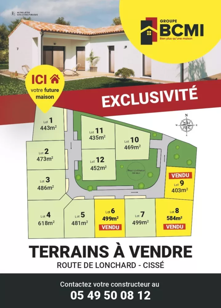 Image du modèle de maison FLYER LOTISSEMENT CISSE-SANS PRIX