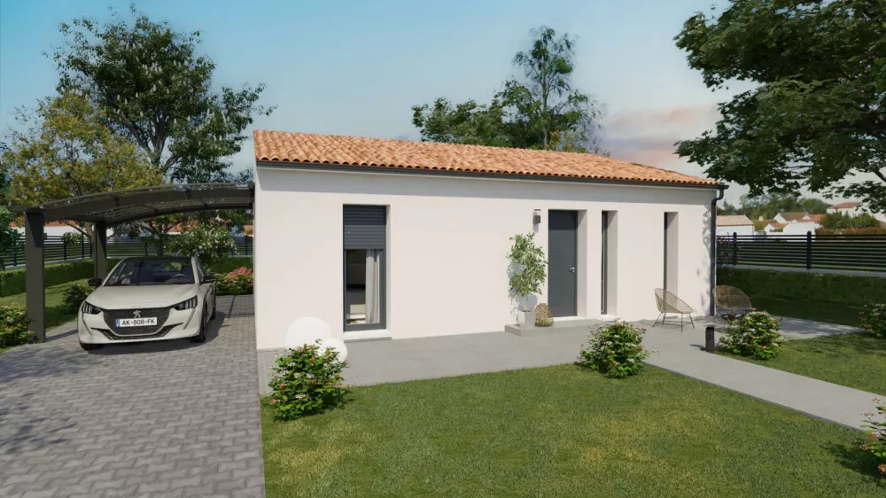 Image du modèle de maison KIWI TRADI AVANT RTC
