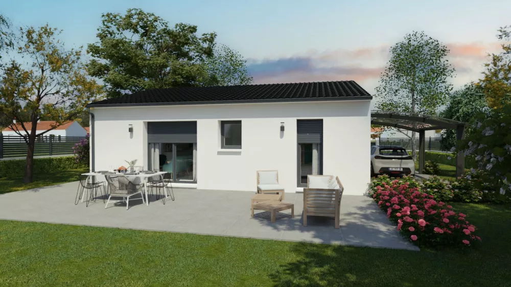 Image du modèle de maison KIWI MODERNE ARRIERE RTC