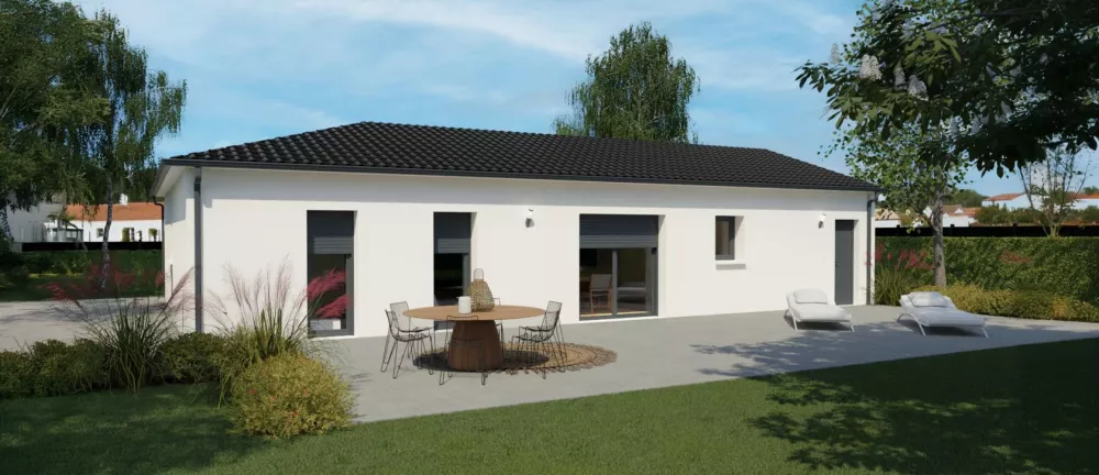 Image du modèle de maison GOYAVE MODERNE ARRIERE RTC