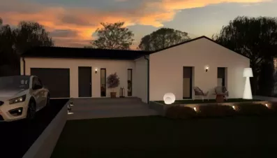 Image du modèle de maison GOYAVE MODERNE NUIT RTC