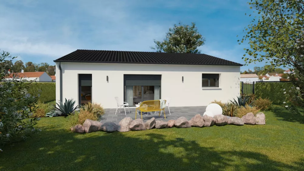Image du modèle de maison PAPAYE MODERNE ARRIERE RTC