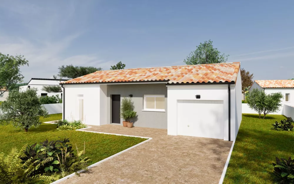 Image du modèle de maison AGATE 2CH 67.64m² TRADI
