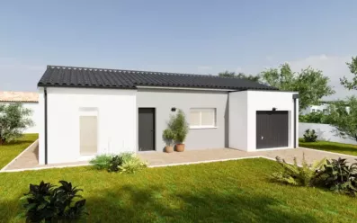 Image du modèle de maison AGATE 2CH 67.64m² MODERNE