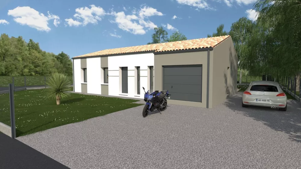 Image du modèle de maison Mangue façade avant