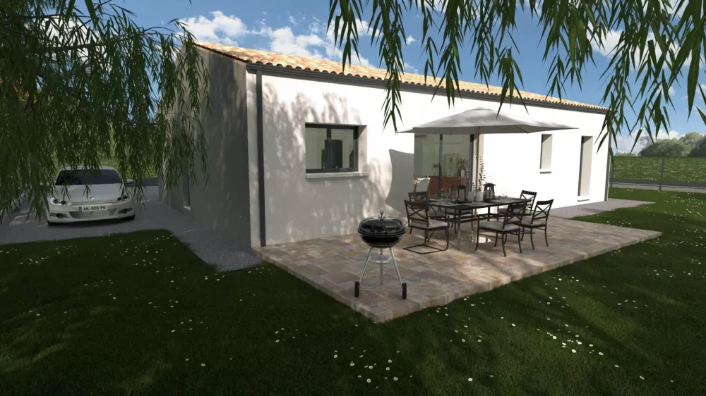 Image du modèle de maison Mangue façade arrière