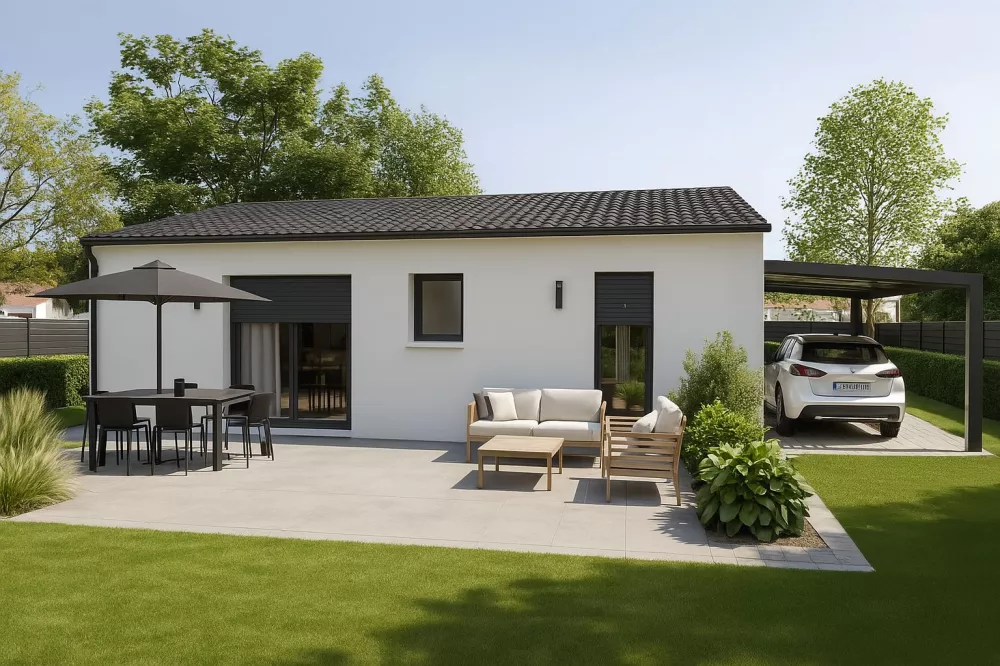 Image du modèle de maison Arriere Kiwi moderne
