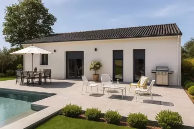 Image du modèle de maison Arriere Mangue moderne