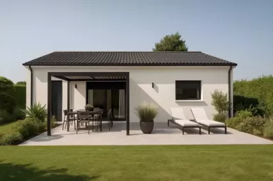 Image du modèle de maison Arriere Papaye moderne