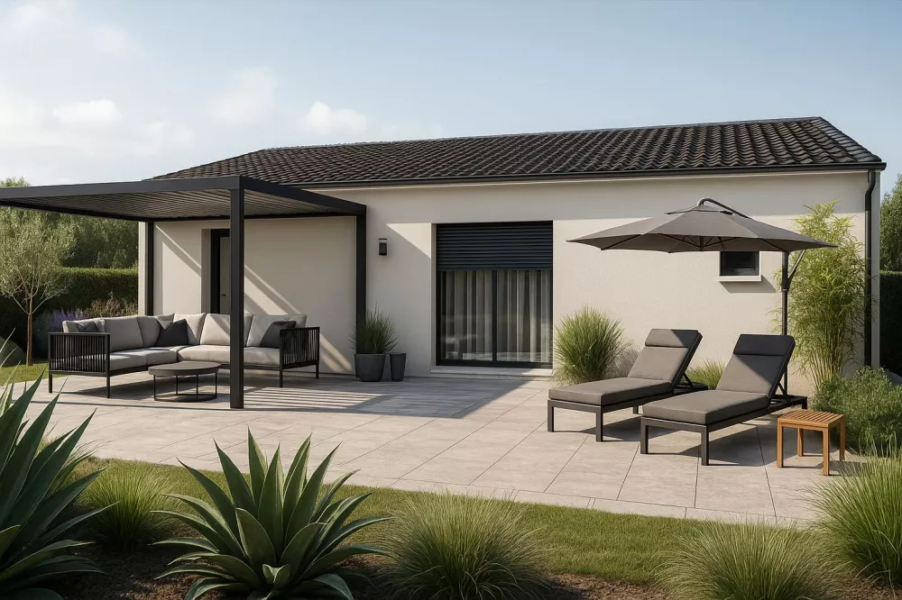 Image du modèle de maison 20250717_1119_Terrasse Moderne en Plein Jour_remix_01k0btrzfpfpzbpwt1pv5h5d76