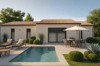 Image du modèle de maison 20250717_1028_Maison Piscine Modulaire_remix_01k0bqvfzde3bvmw17xrzg4rm1