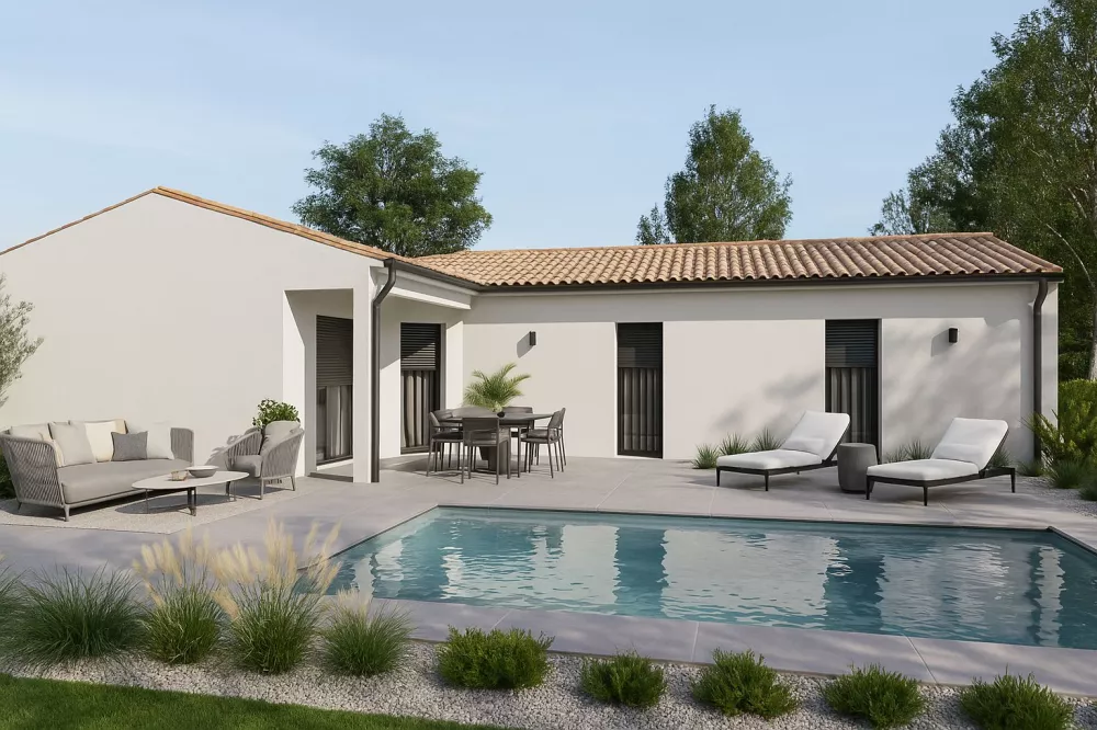 Image du modèle de maison 20250710_1604_Maison Moderne avec Piscine_remix_01jzta7vkffy89cbp5t323qar7