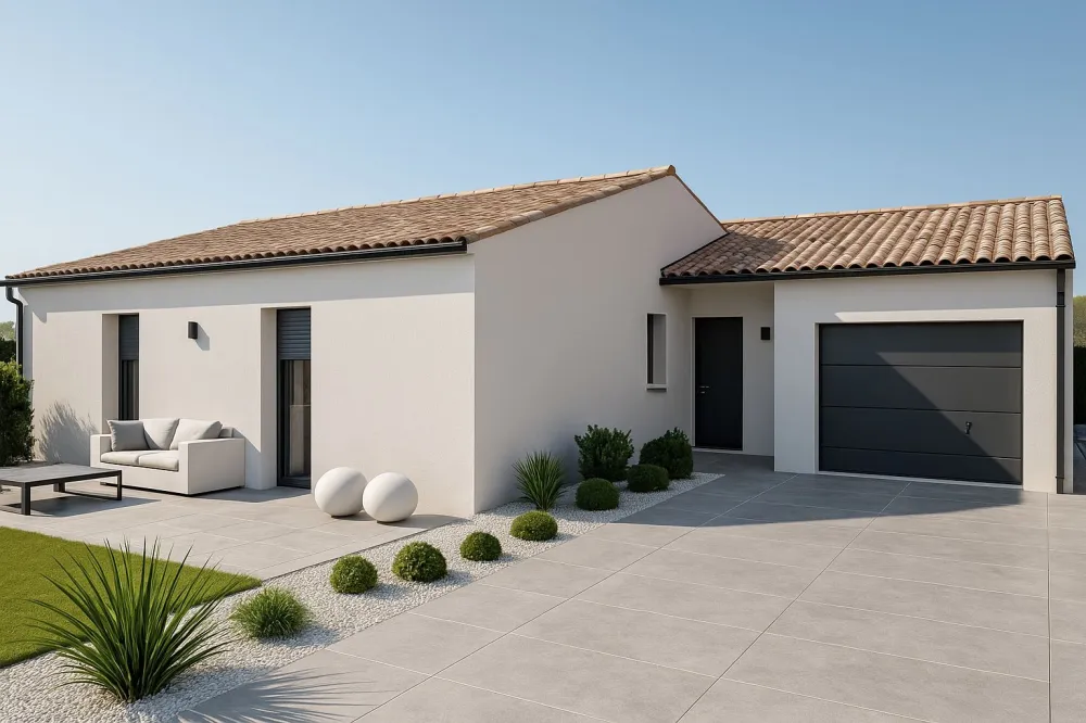 Image du modèle de maison 01_SAPHIR T avant